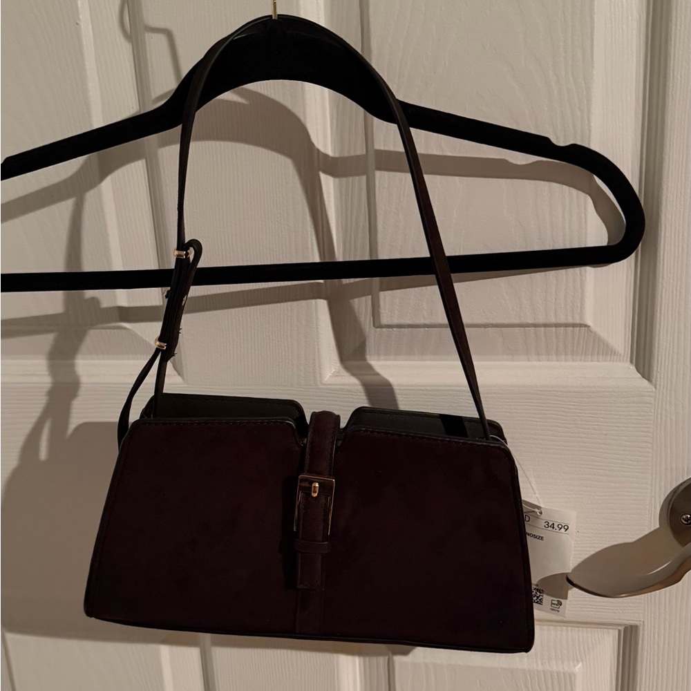 H&M Dark Brown Shoulder Bag